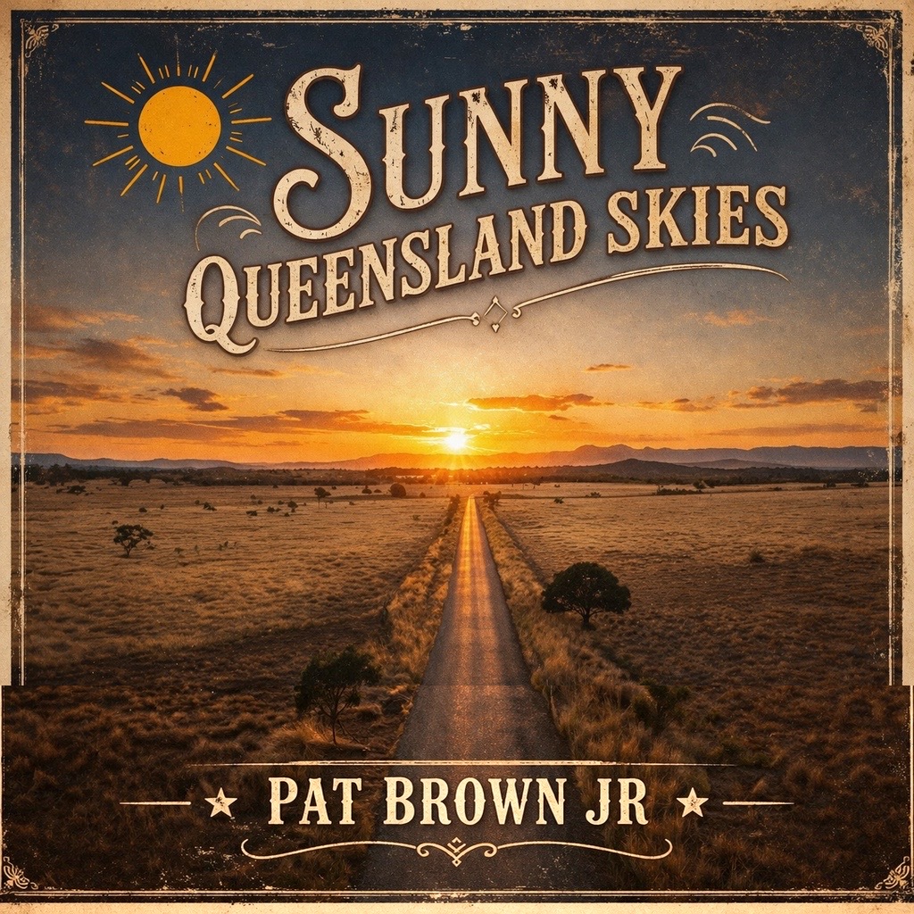 Sunny Queensland Skies artwork by Pat Brown Jr